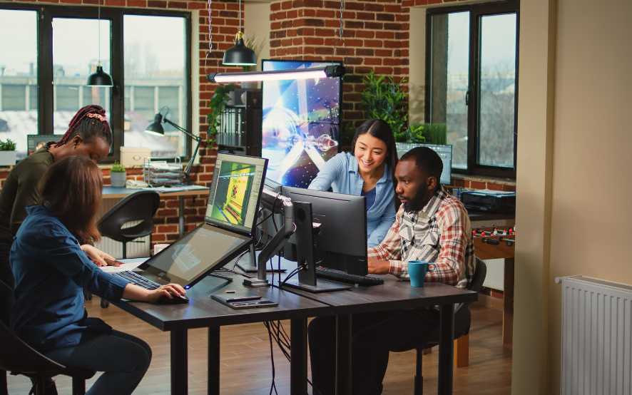 New Parabola Gaming Studios - our team 4